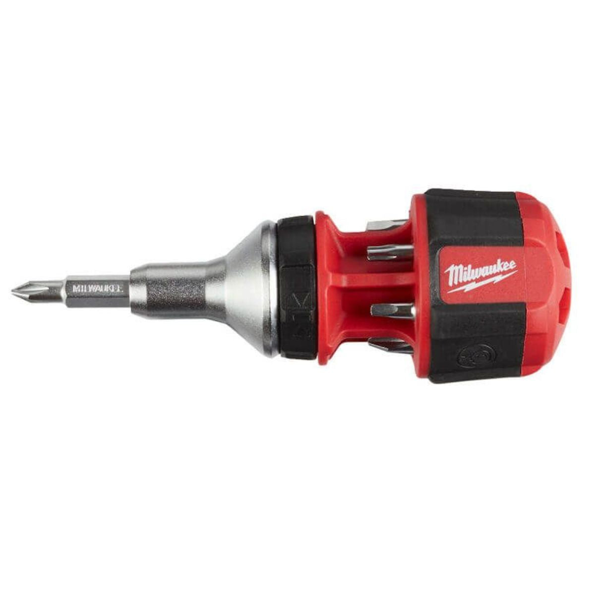 Milwaukee 8 in 1 Compact Ratcheting Multi-Bit Screwdriver 4932471868