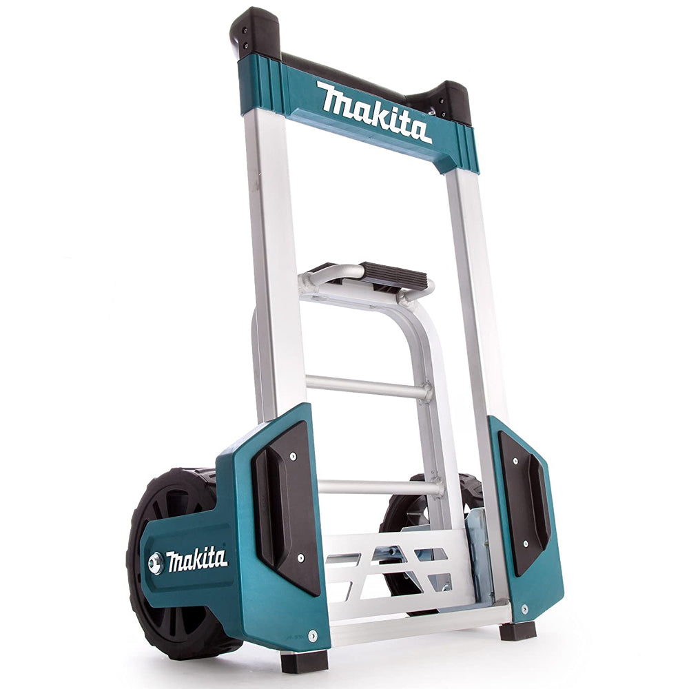 Makita STACK1 Stackable Case 4 Piece Set with MakPac Trolley