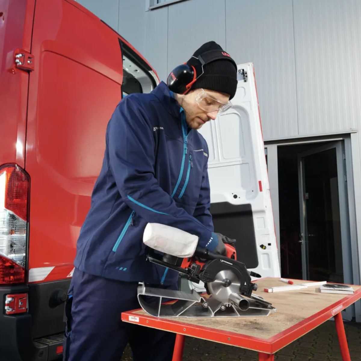 Rothenberger 18V/4Ah Pipecut mini, Duracut Uni saw blade, CAS battery, incl. Charger Cordless pipe saw for cutting 1000003420