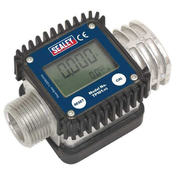 Sealey TP101 Digital Diesel & Fluid Flow Meter