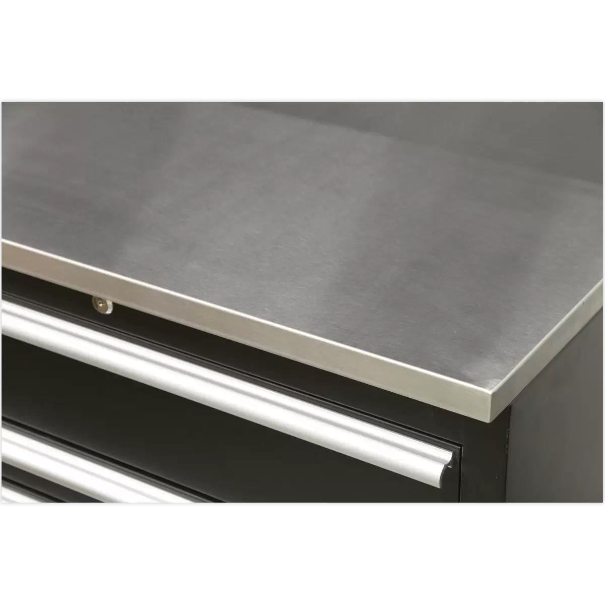 Sealey APMSCOMBO7SS Premier 3.55m Storage System Stainless Worktop
