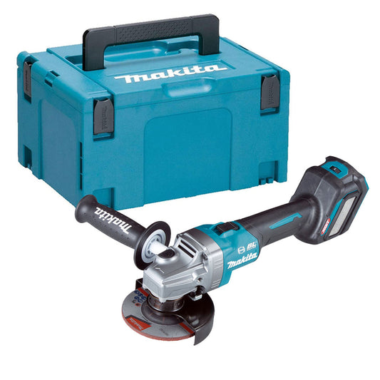 Makita GA022GZ 40V Max XGT 115mm Brushless Angle Grinder With Makpac Type 3 Case