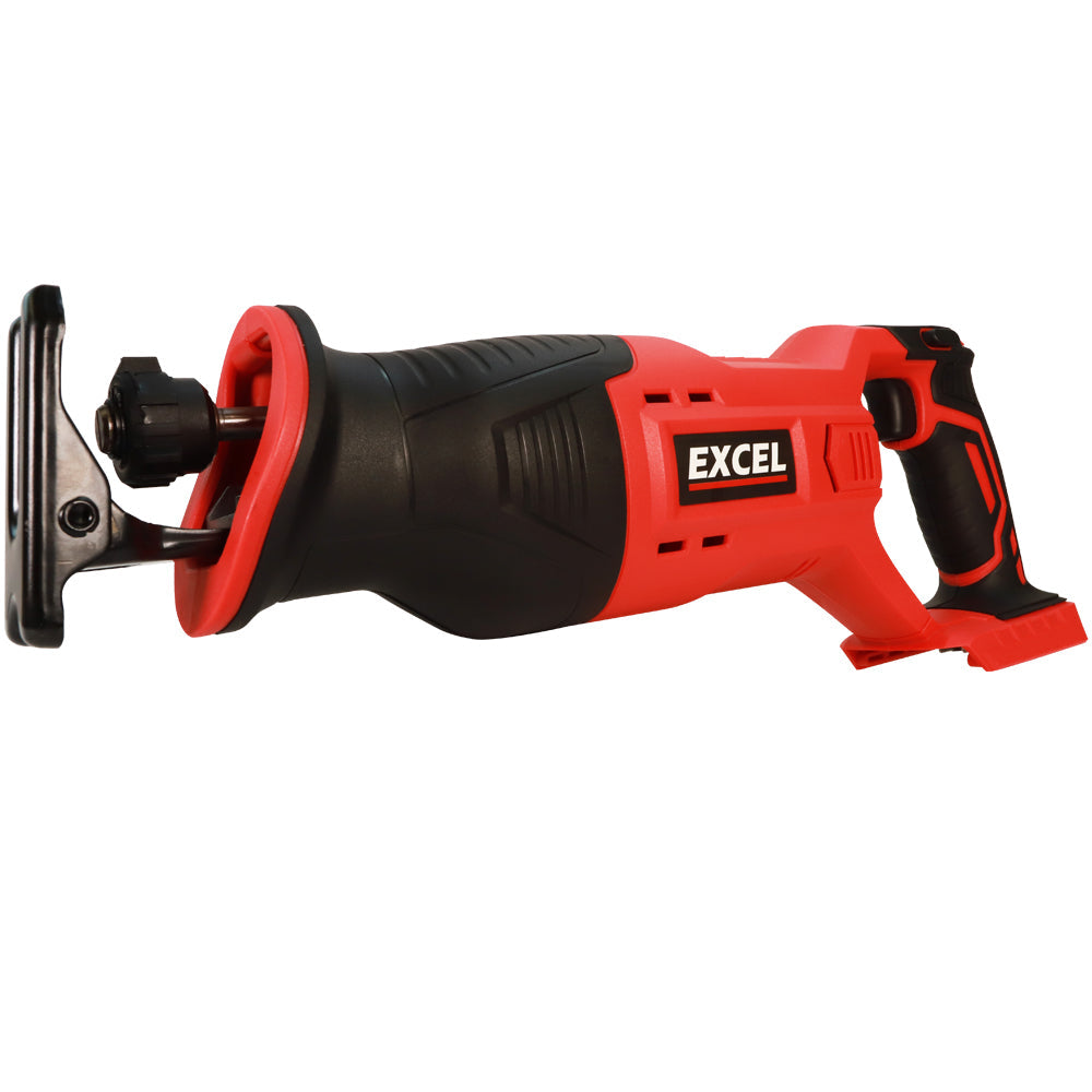 Excel 18V Cordless Reciprocating Saw with 2 x 2.0Ah Batteries & Charger