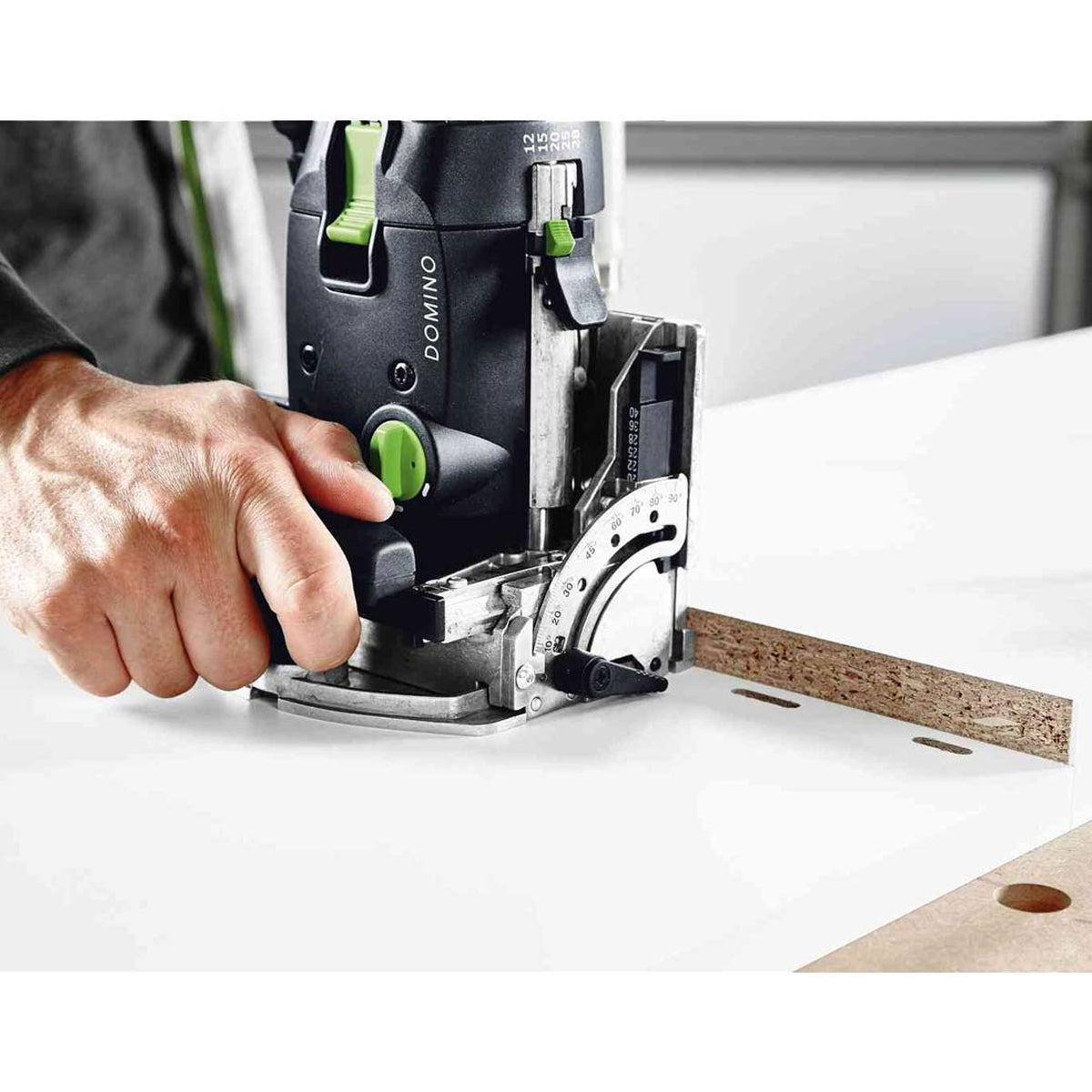 Festool DF 500 Q-Plus 230V GB Domino Joining Machine - 576415 With Cross Stop & Trim Stop