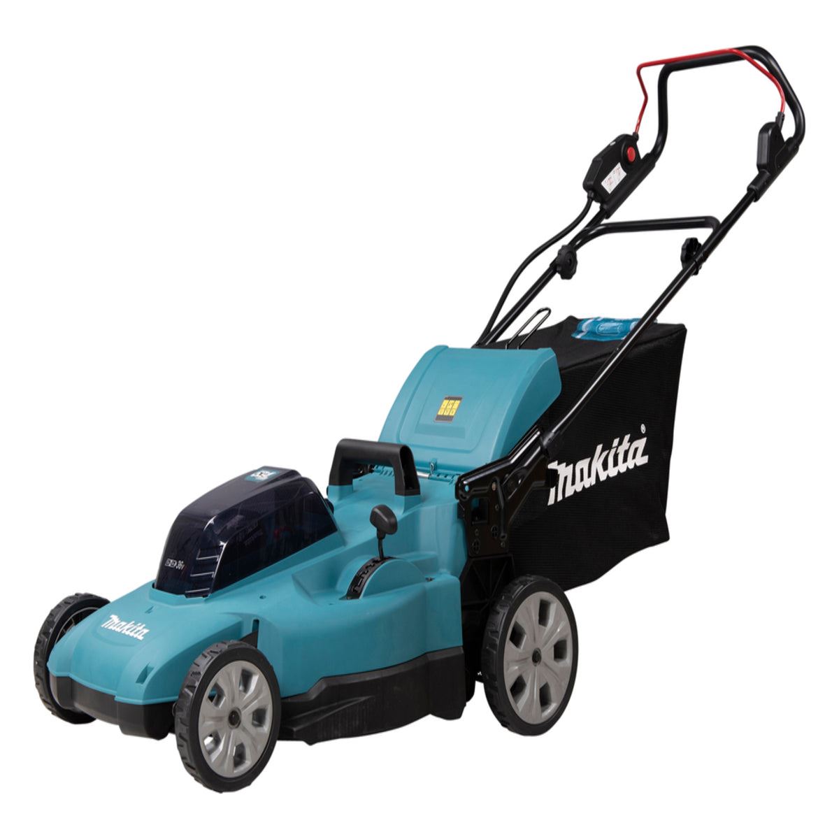 Makita DLM538CT2 36V LXT 530mm Lawn Mower With 2 x 5.0Ah Batteries & Charger
