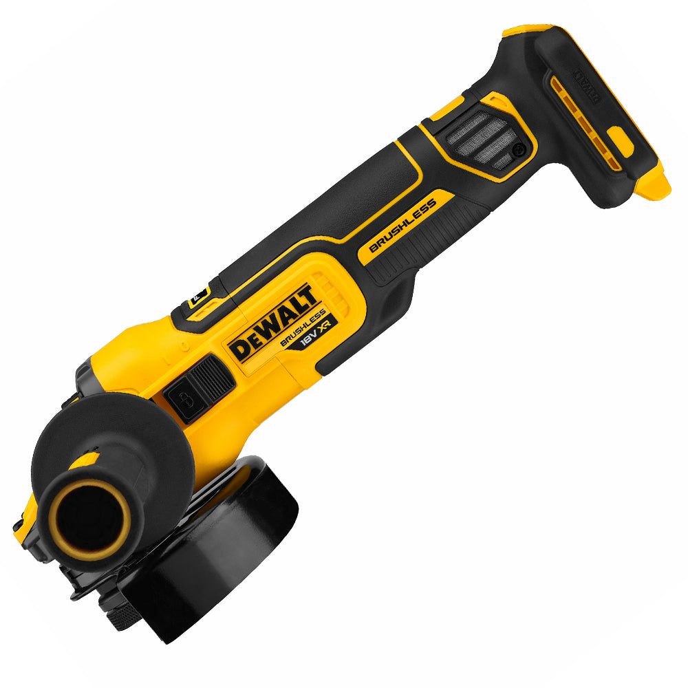 DeWalt DCG409T1 18V XR FlexVolt 125mm Brushless Grinder Kit with 6.0Ah Battery & Charger in Case