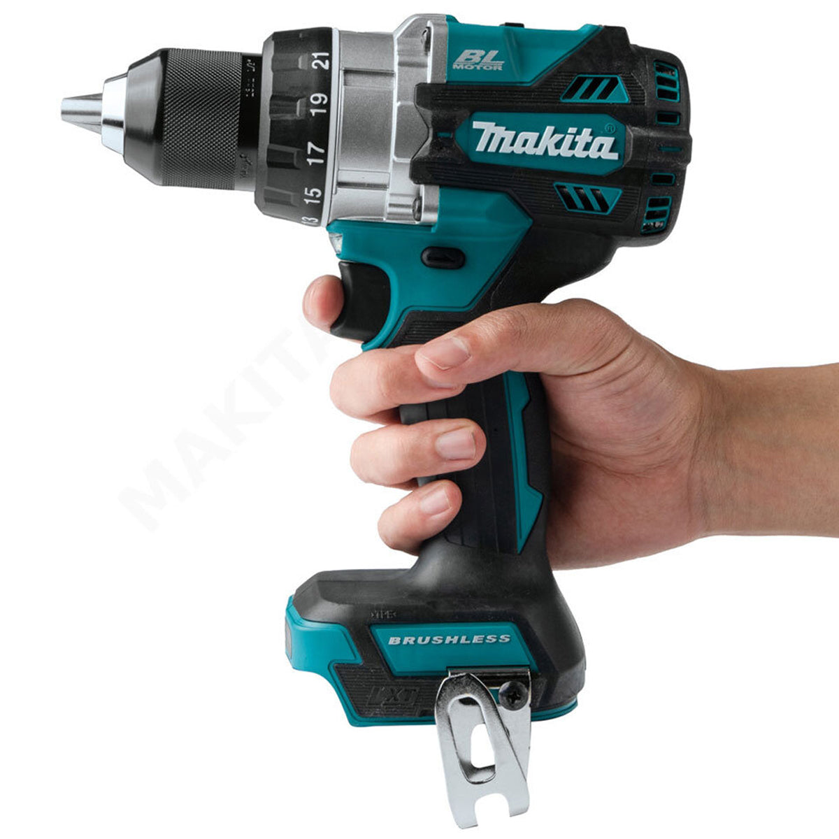 Makita DLX2455MJ 18V Brushless Twin Pack Combi Drill & Impact Driver With 2 x 4.0Ah Battery Charger & Bag