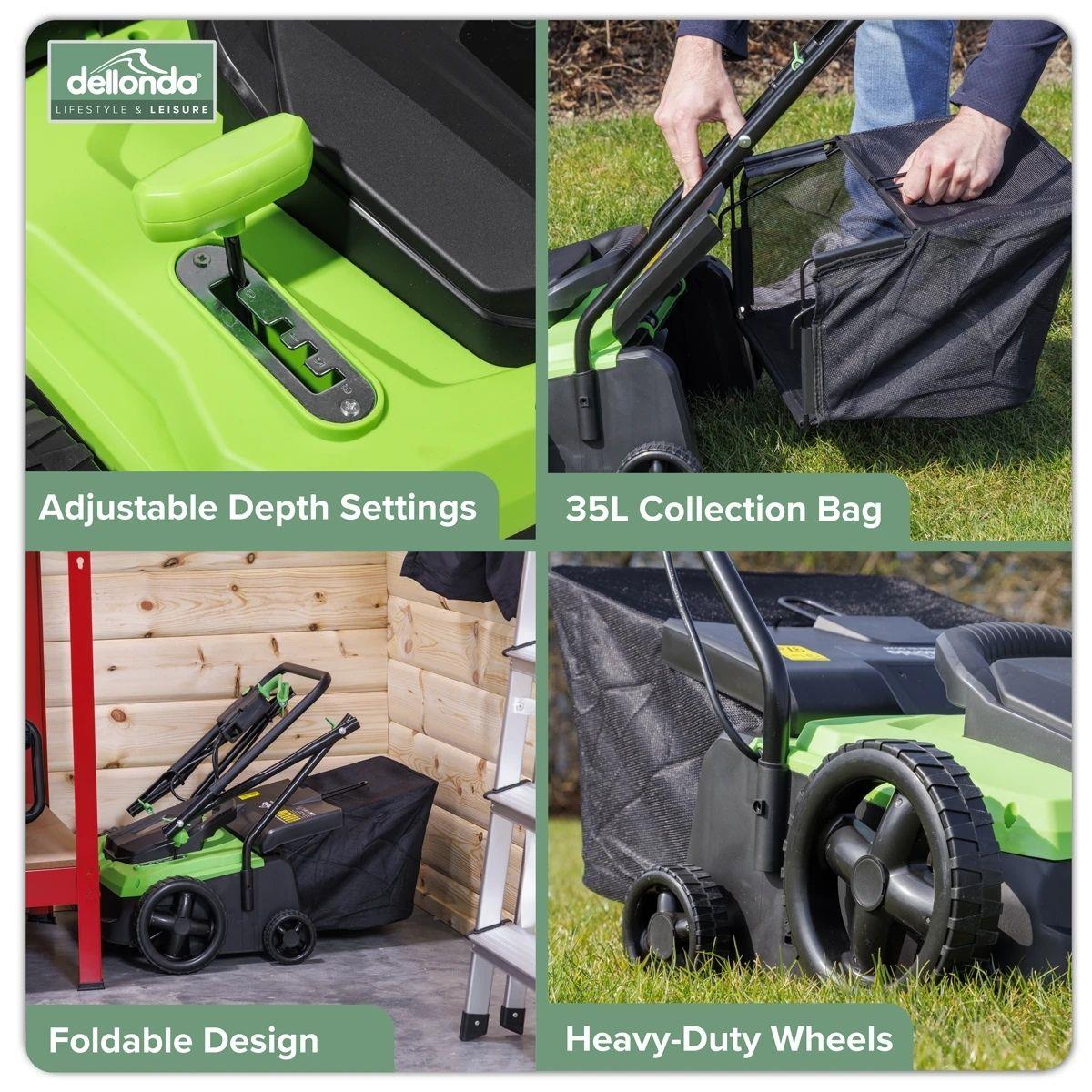 Sealey DG216 Dellonda Electric 2-in-1 Scarifier 230V/1500W