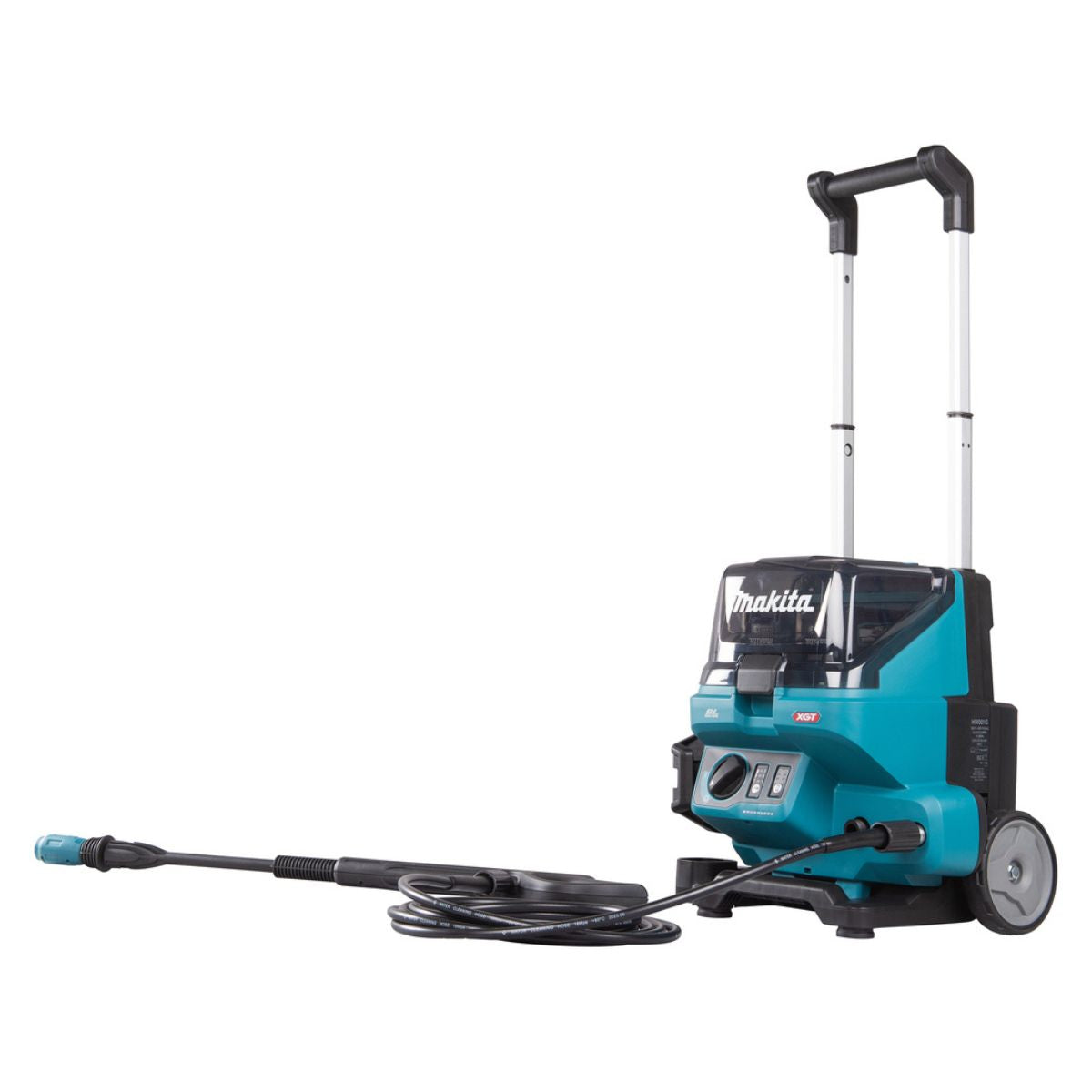 Makita HW001GT201 40V Max Brushless Pressure Washer With 2 x 5.0Ah Batteries & Charger