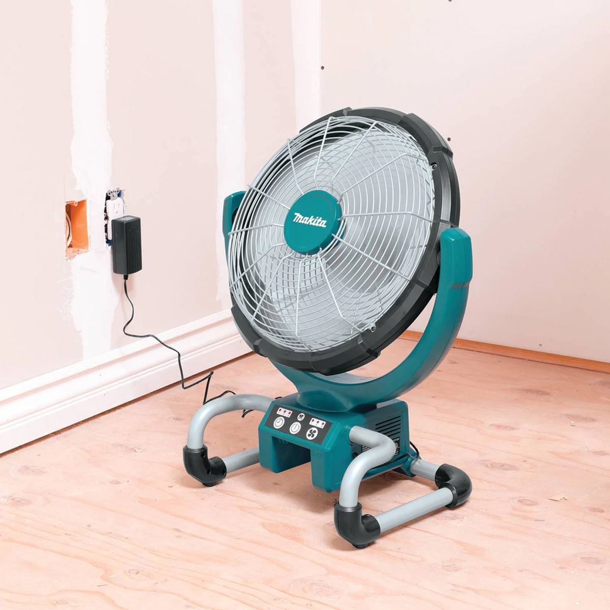 Makita DCF300Z 18V LXT Cordless Fan with 1 x 6.0Ah Battery & Charger