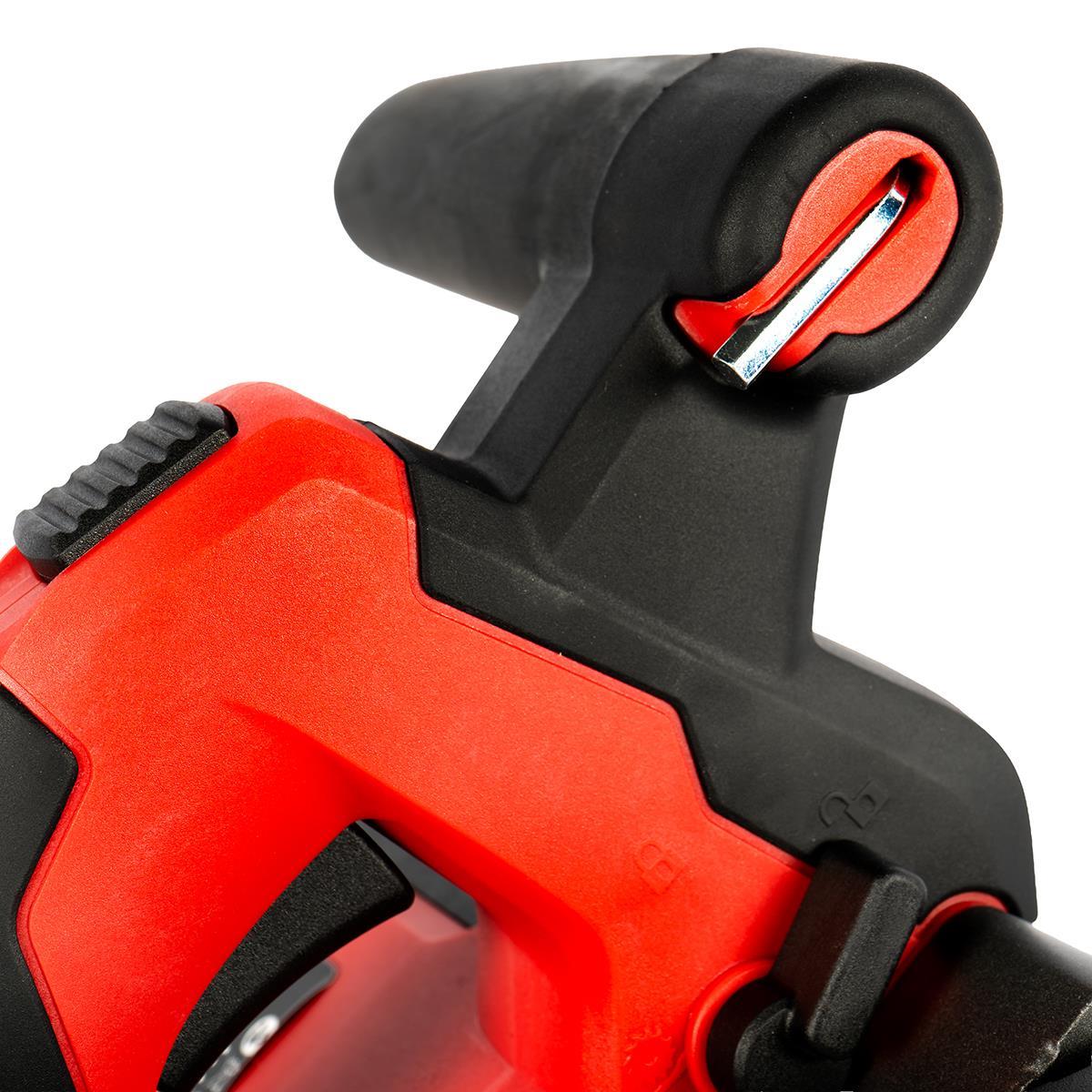 Excel 36V Brushless 165mm Plunge Saw with 2 x 5.0Ah Battery, Charger, Tool Bag & Guide Rail Accessories Set