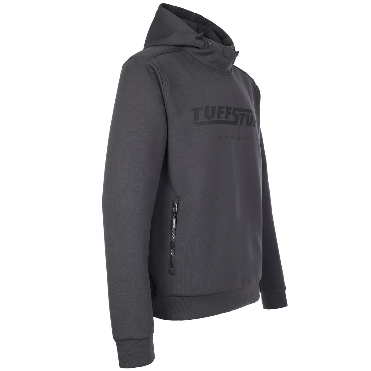 TuffStuff 188 4-Way Stretch Hudson Logo Hoodie Grey - Size XL
