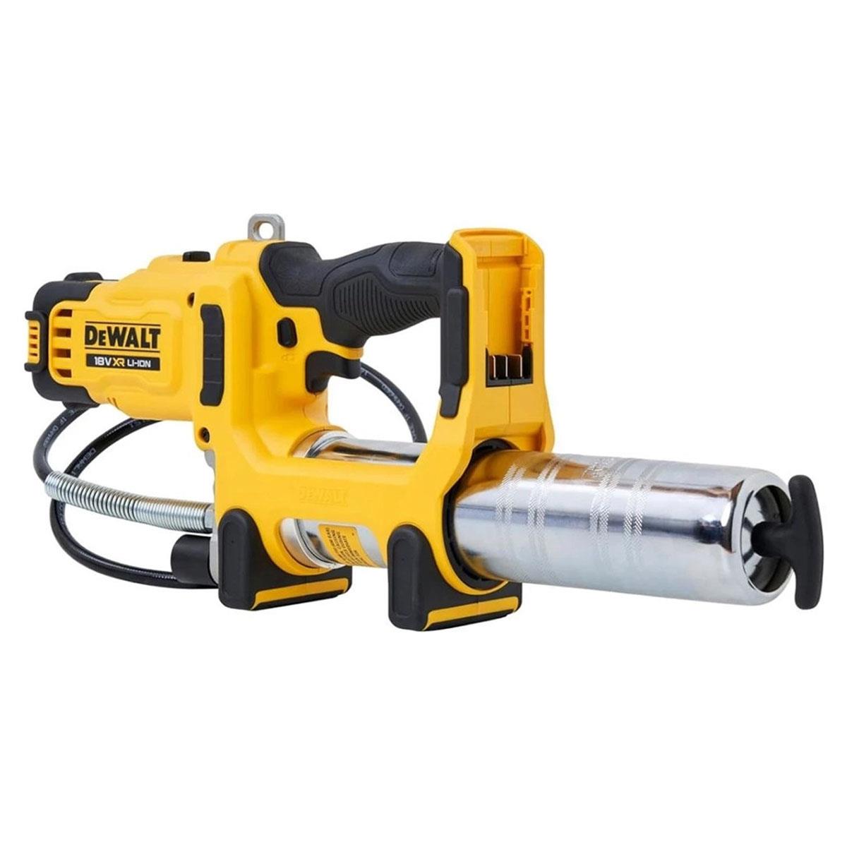 Dewalt DCGG581N-XJ 18V XR Grease Gun With 1 x 8.0Ah Battery & Charger
