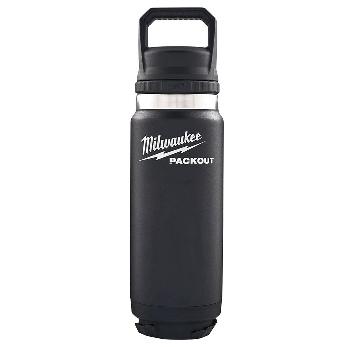 Milwaukee Packout 710ml Chug Lid Bottle Black 4932493466