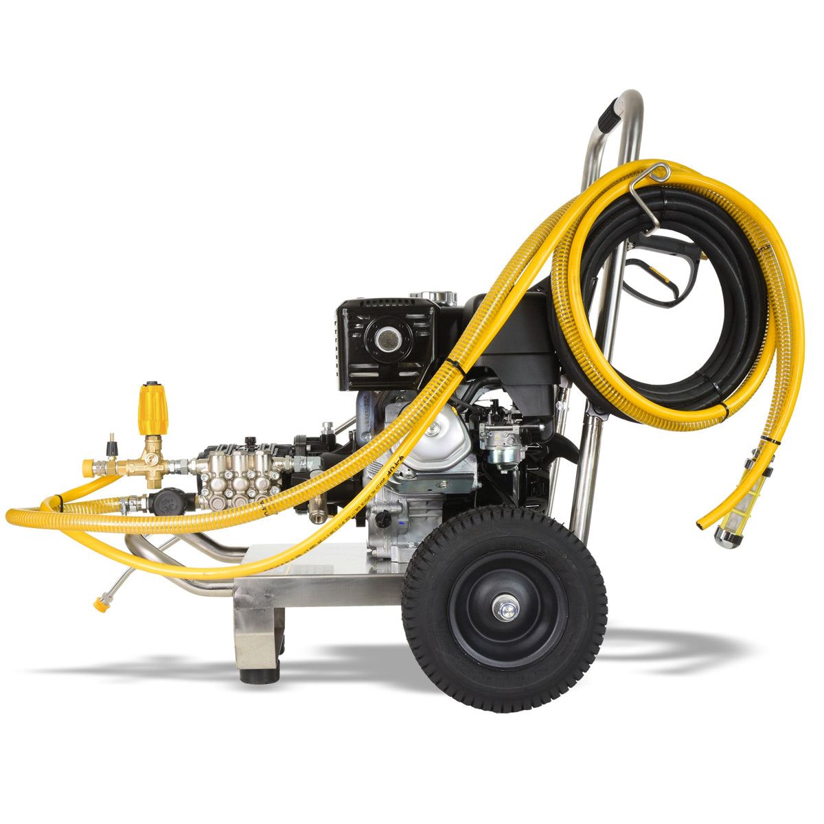 V-TUF GB110 21L/min Industrial 13HP Gearbox Driven Honda Petrol Pressure Washer 3000psi & 200Bar
