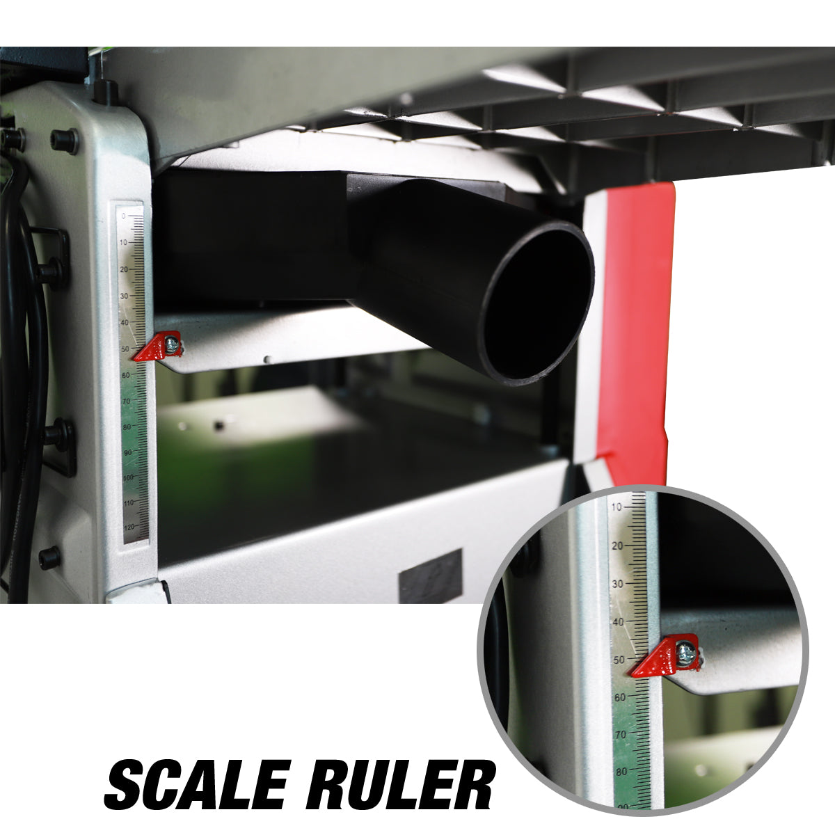 Excel 10'' 250mm Planer Thicknesser 1500W/240V with Planer Blade for Wood