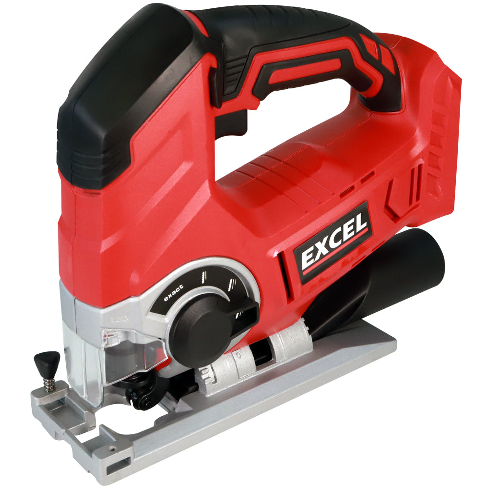 Excel 18V Cordless Jigsaw with 1 x 4.0Ah Battery & Charger EXL581B