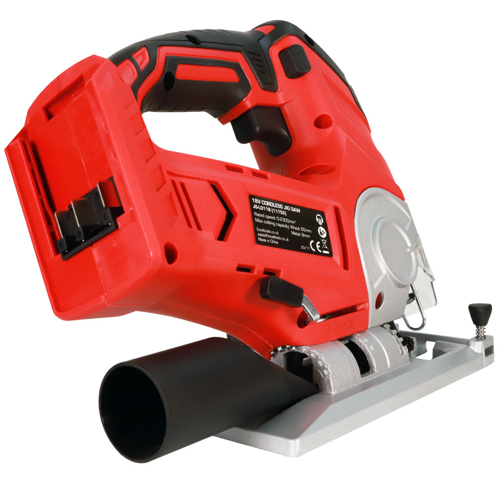 Excel 18V Cordless Jigsaw with 1 x 2.0Ah Battery & Charger