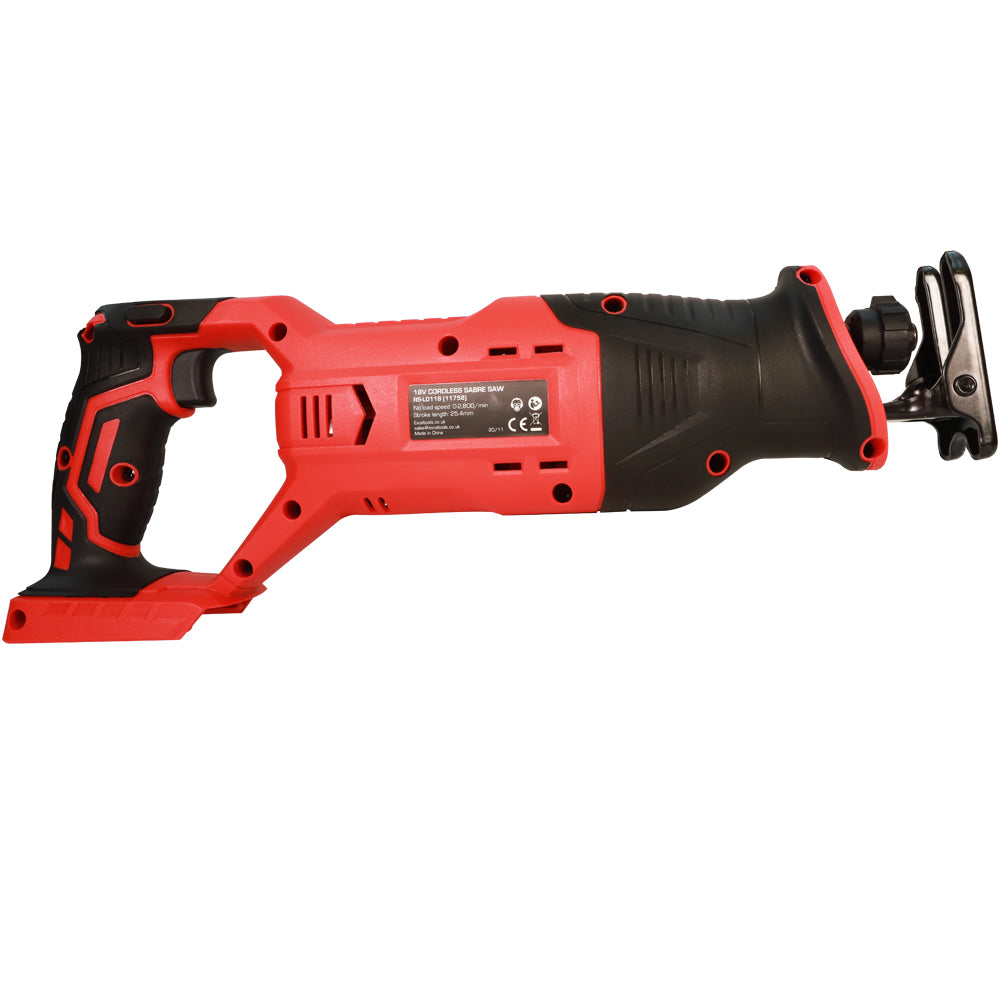 Excel 18V Cordless Quick Change Reciprocating Saw (Battery & Charger Not Included)