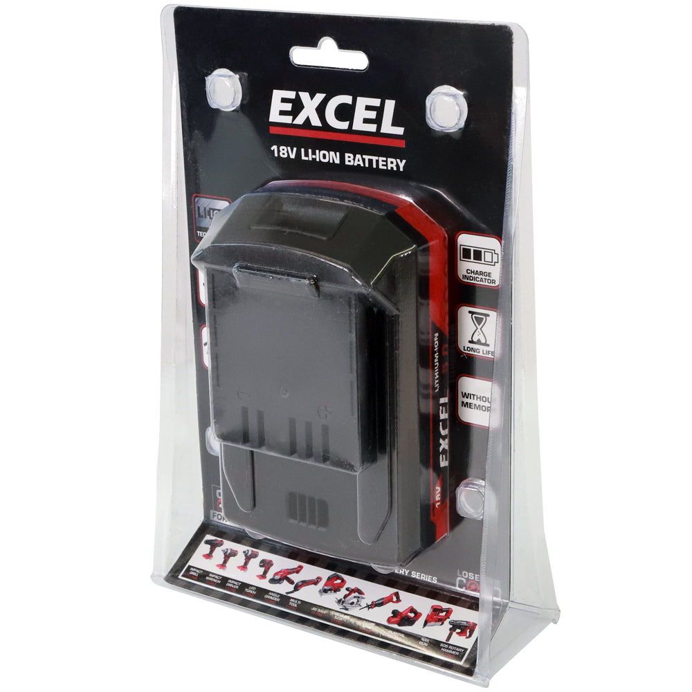 Excel 18V 5.0Ah Li-ion Battery