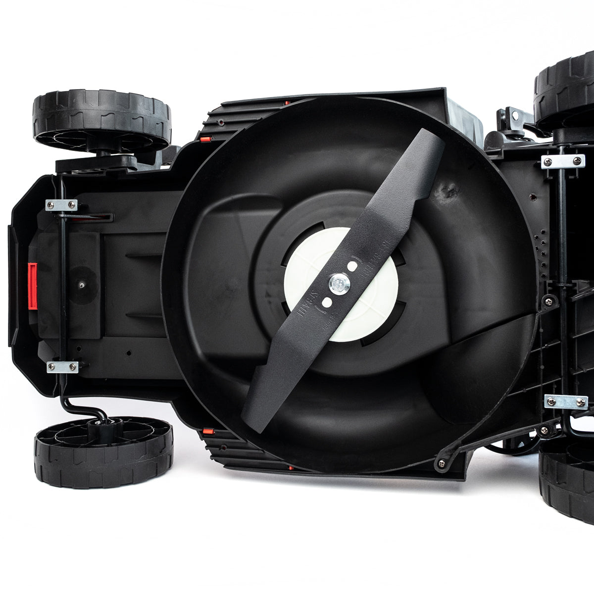 Excel 18V Brushless Lawn Mower 330mm 5 Adjustable Height with 2 x 4.0Ah Battery & Charger