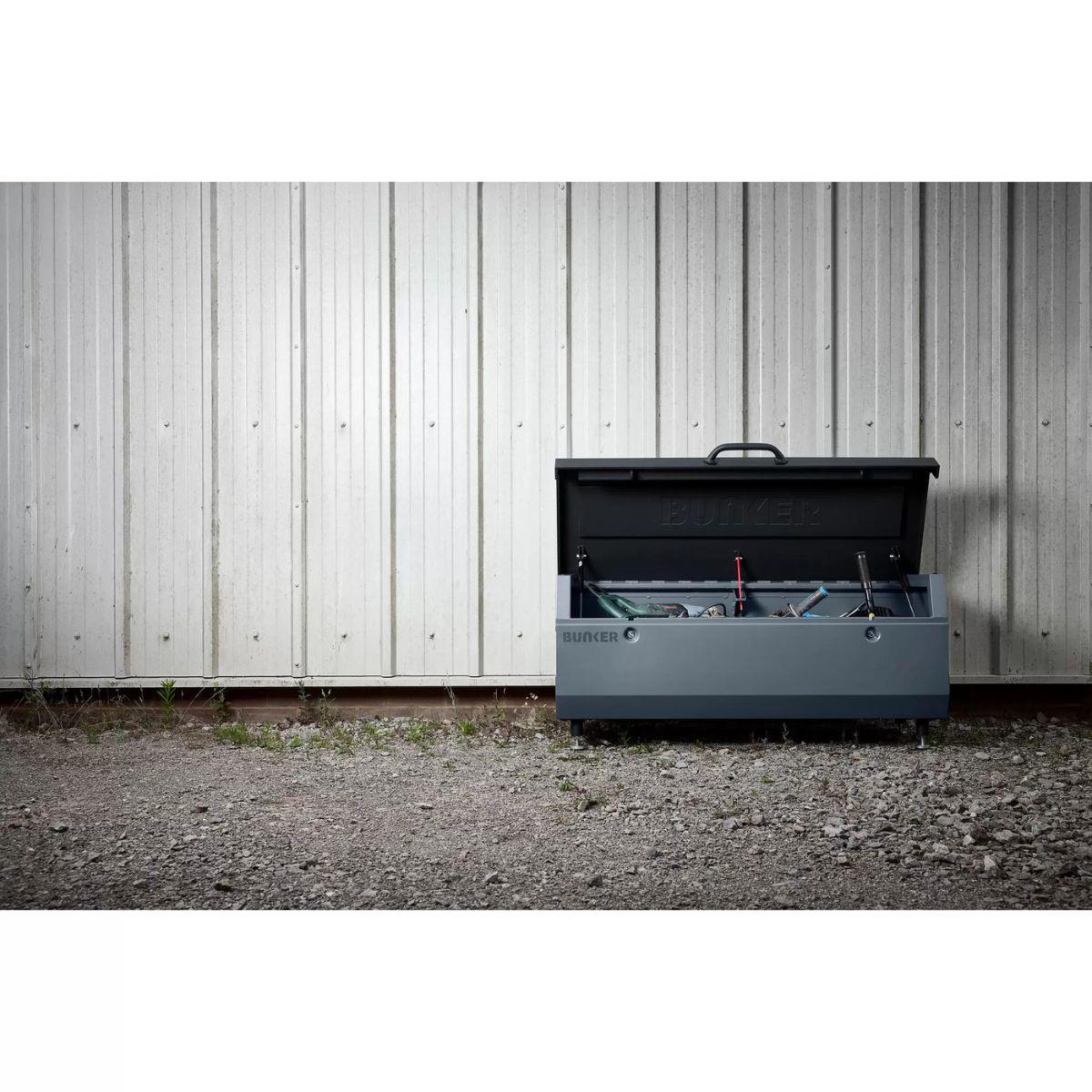 Draper B800-SBGT2 BUNKER T2 Outback Secure Tool Storage Box Sold Secure Silver 29885
