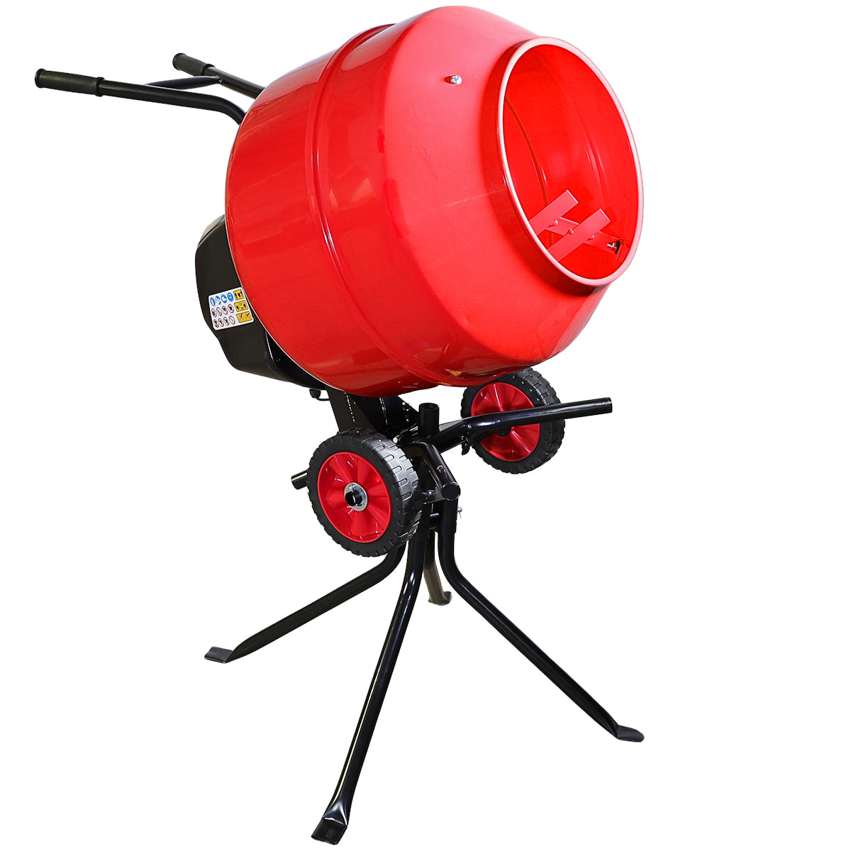Excel 160L Portable Cement Mixer 240V/650W with Wheels