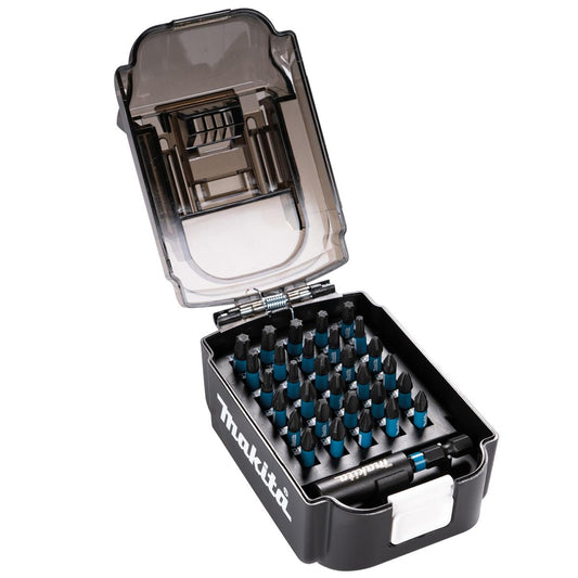 Makita E-03090 Impact Black 31-Piece Screwdriver Bit Set in Battery Box