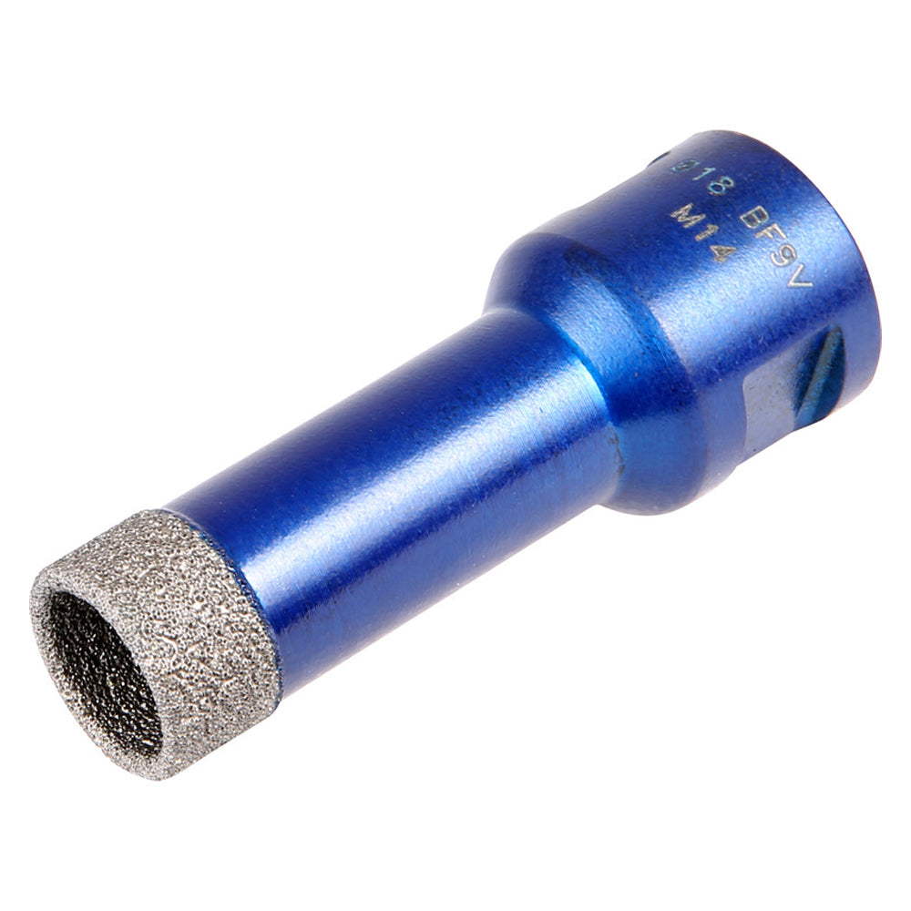 Mexco 18mm M14 Porcelain Dry Diamond Tile Drill Bit Holesaw TDXCEL18