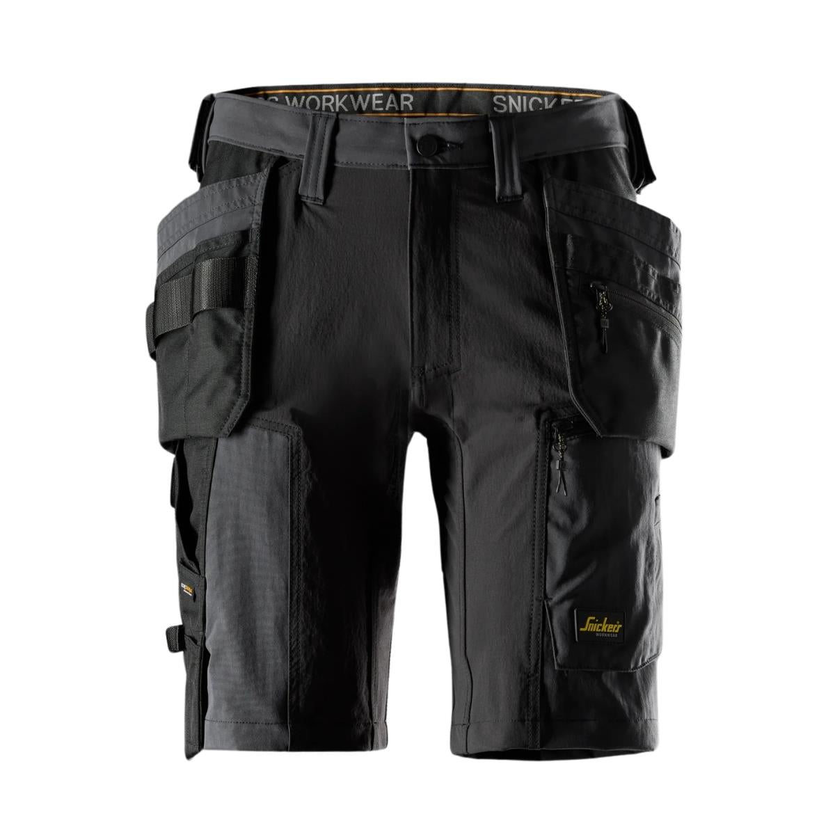 Snickers AllroundWork 4-Way Stretch Shorts with Holster Pockets Steel Grey - 35