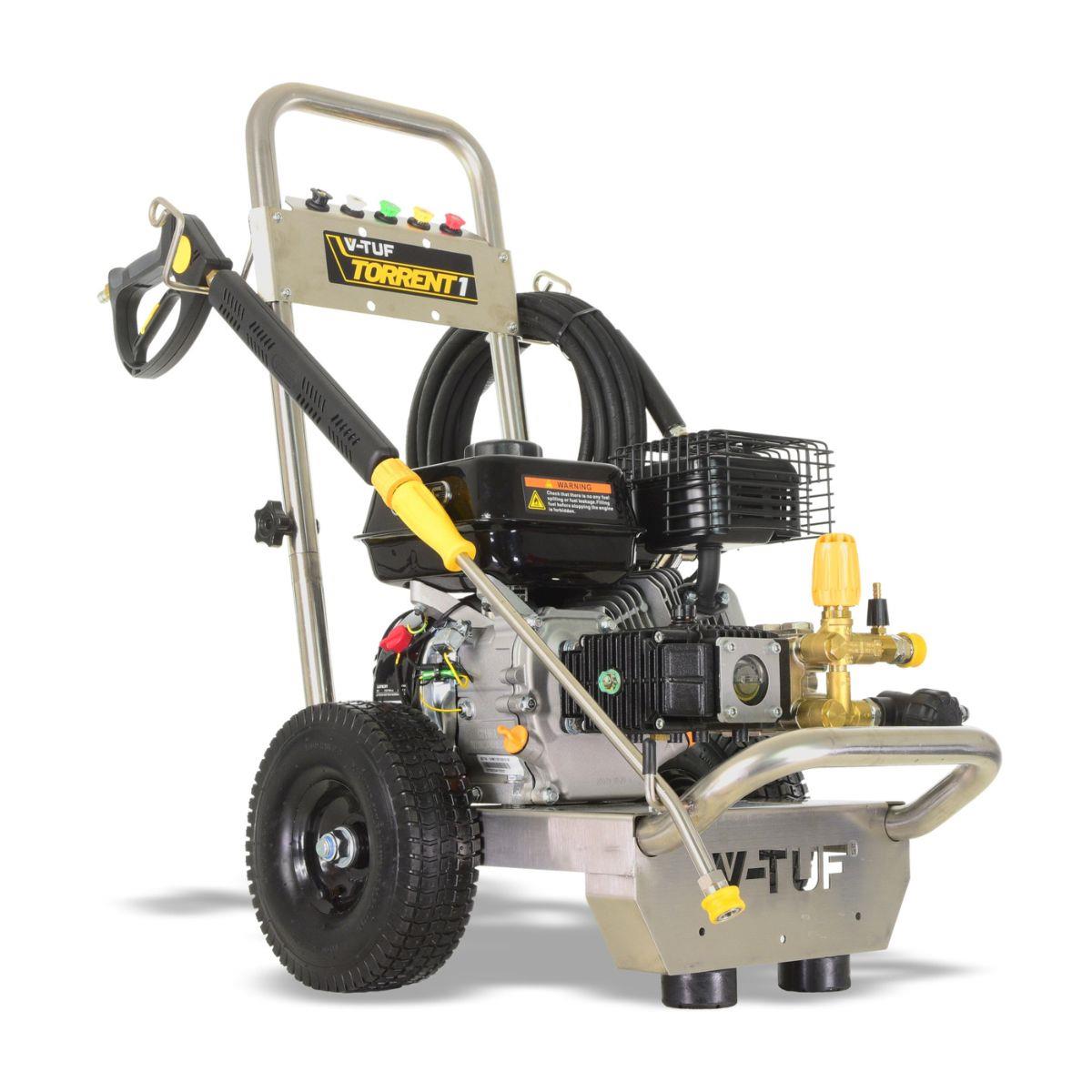 V-TUF TORRENT3 Petrol Pressure Washer High Flow 15L/min for Powerful Cleaning Performance