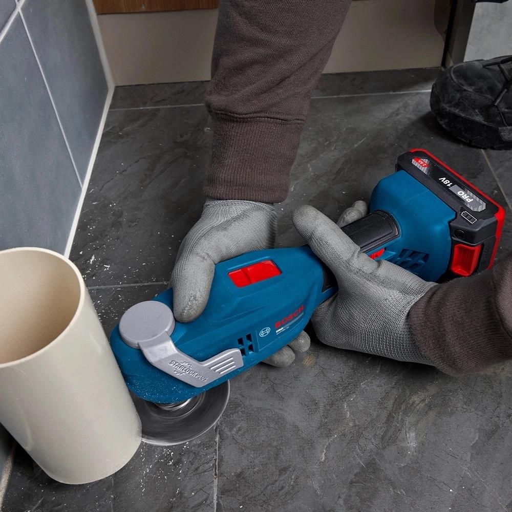 Bosch 0615A500E2 18V Brushless Combi Drill & Multi Tool Twin Pack with 2 x 5.0Ah Battery, Charger, Case & Accessories