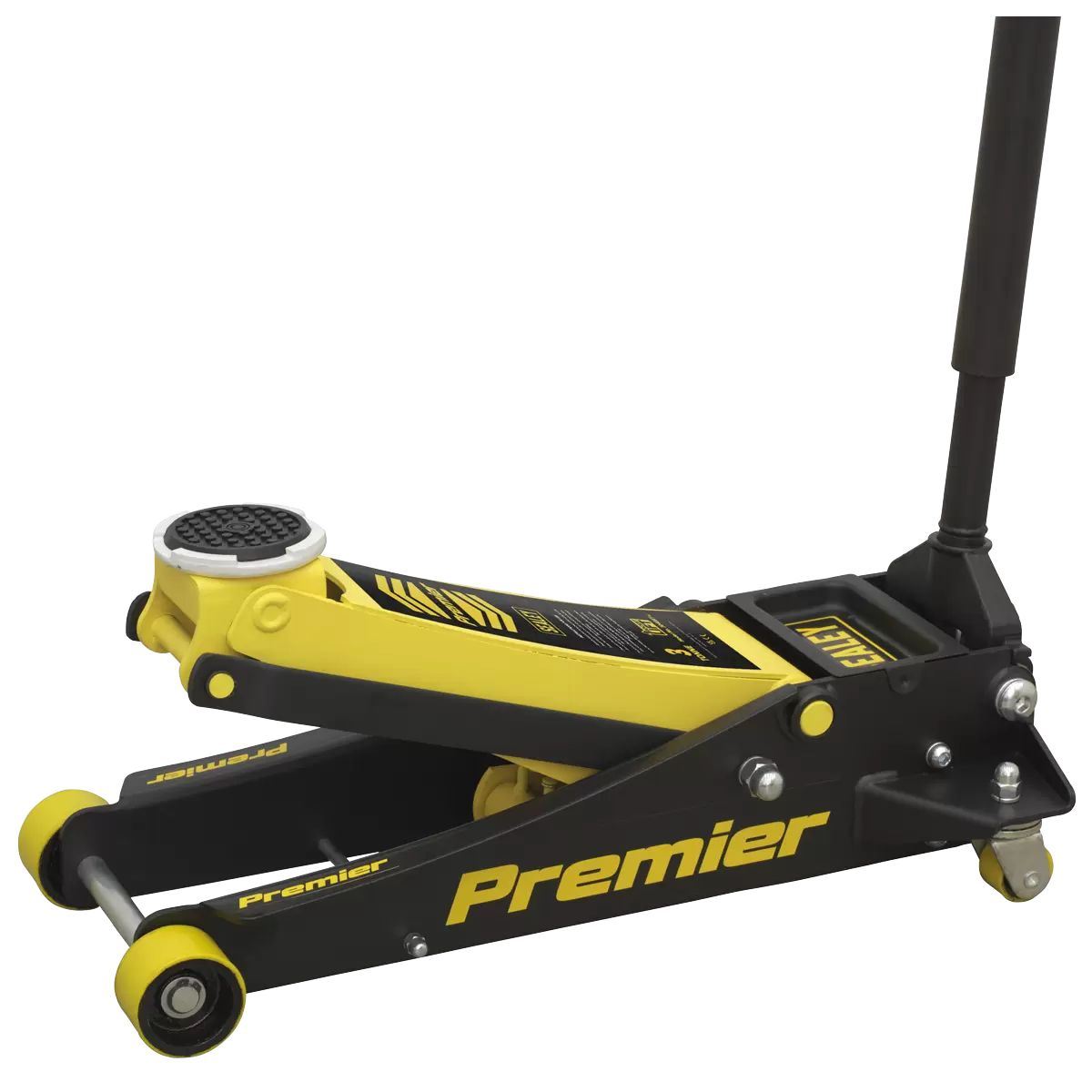 Sealey 3040AY Trolley Jack 3tonne Rocket Lift Yellow