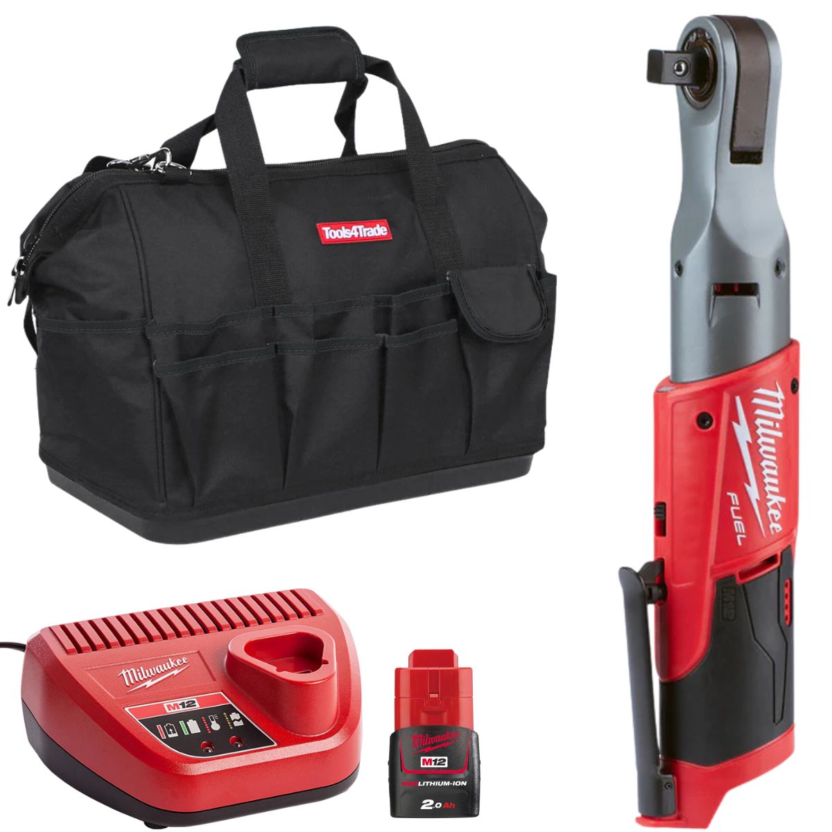 Milwaukee M12FIR12-0 12V Impact Ratchet FUEL Sub-Compact 1/2