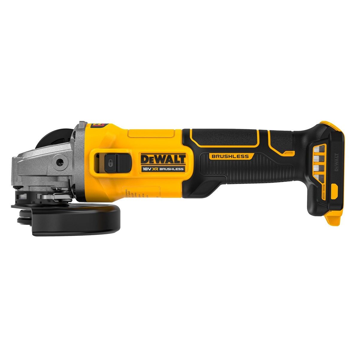 Dewalt DCG407N 18V XR Brushless 125mm Angle Grinder Body with 10 Piece Disc