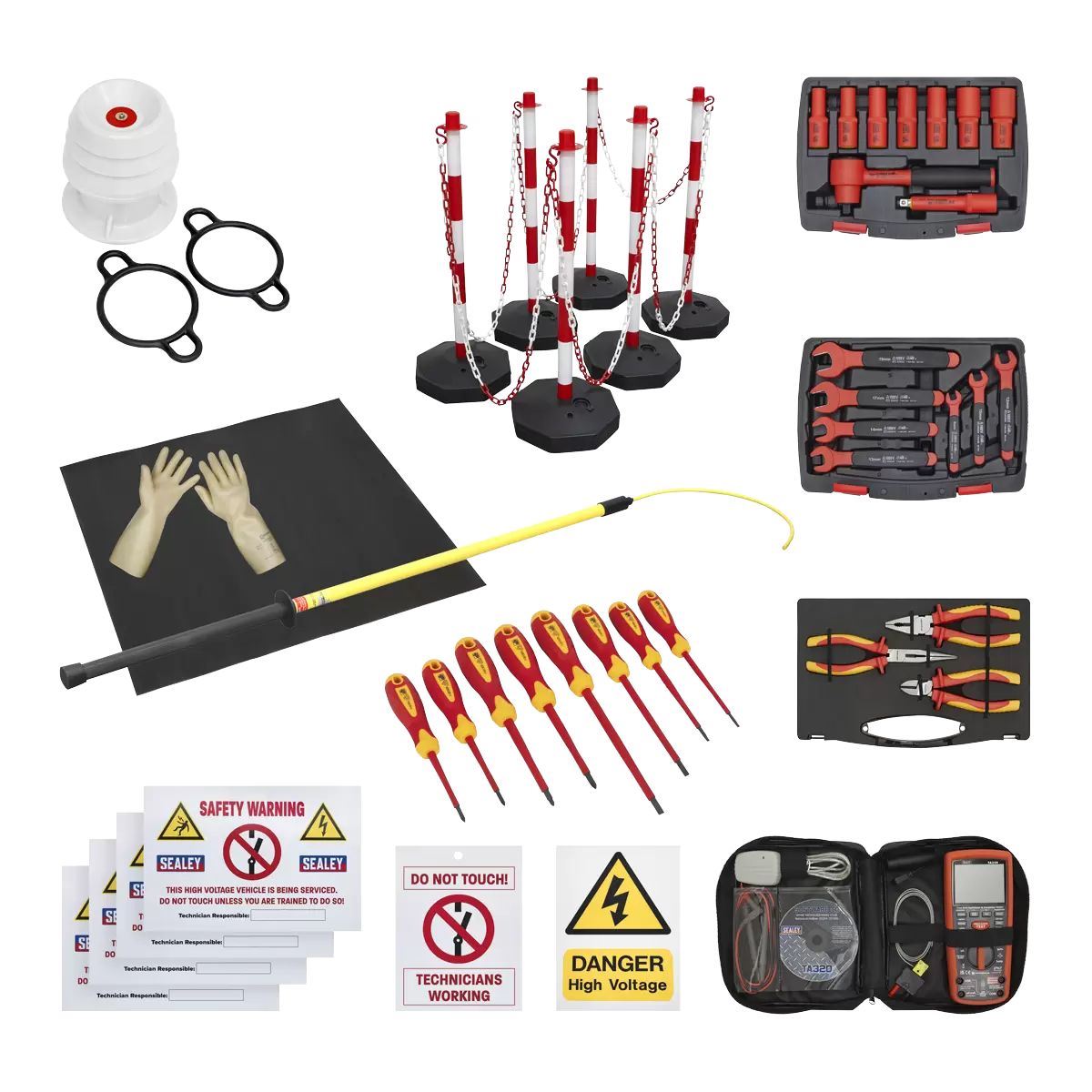 Sealey HP55KITCOMBO Hybrid Workshop Tool Kit
