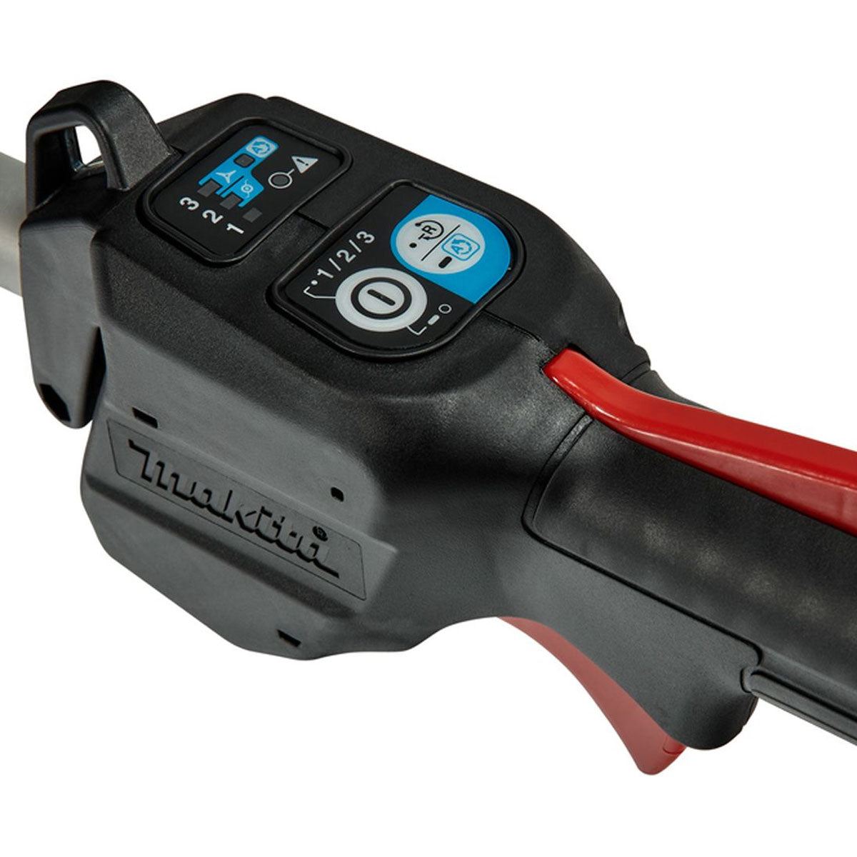 Makita UR003GD201 40V XGT Brushless Line Trimmer 350mm With 2 x 2.5Ah Batteries & Charger