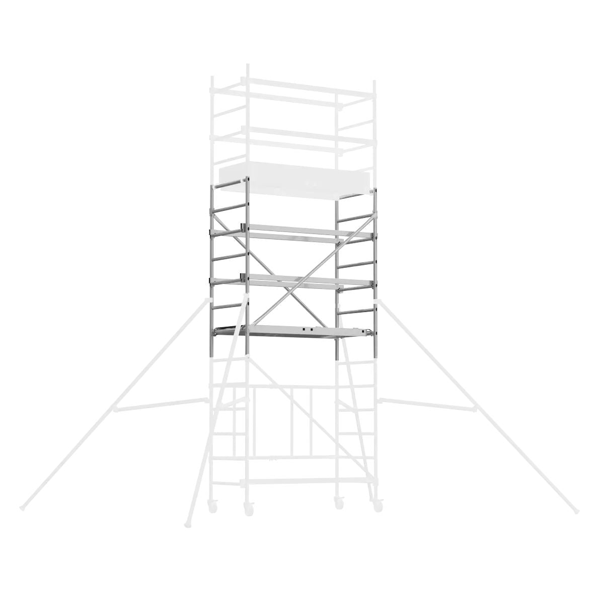 Sealey SSCL3 Platform Scaffold Tower Extension Pack 3