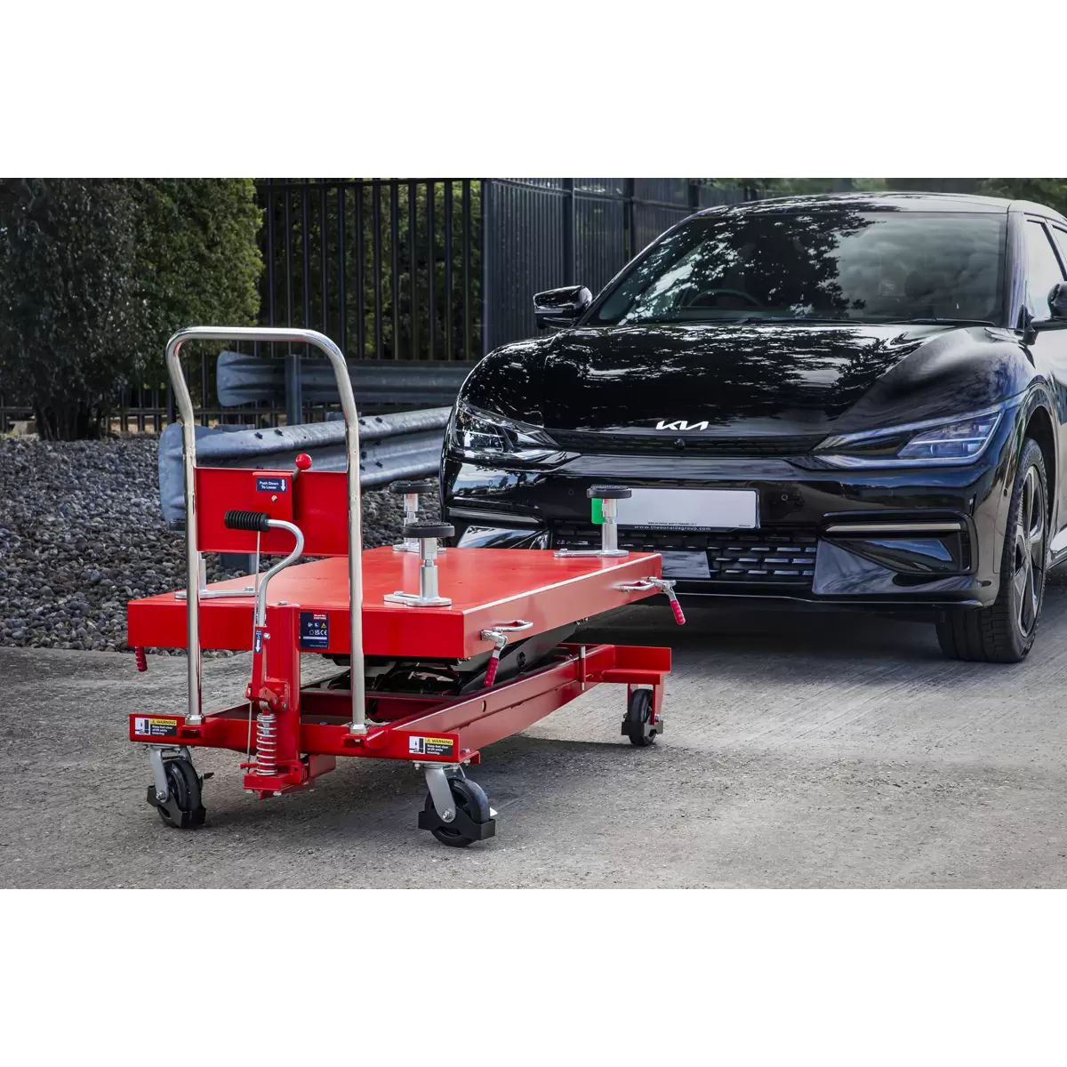 Sealey EVBT1000 EV Battery Lift/Hydraulic Platform Truck High Lift