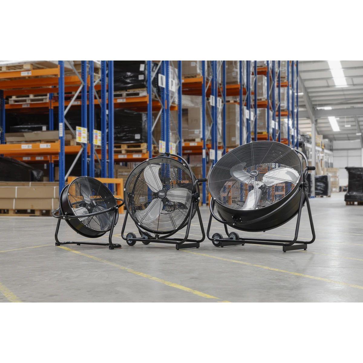 Sealey HVF24S Industrial High Velocity Orbital Drum Fan 24