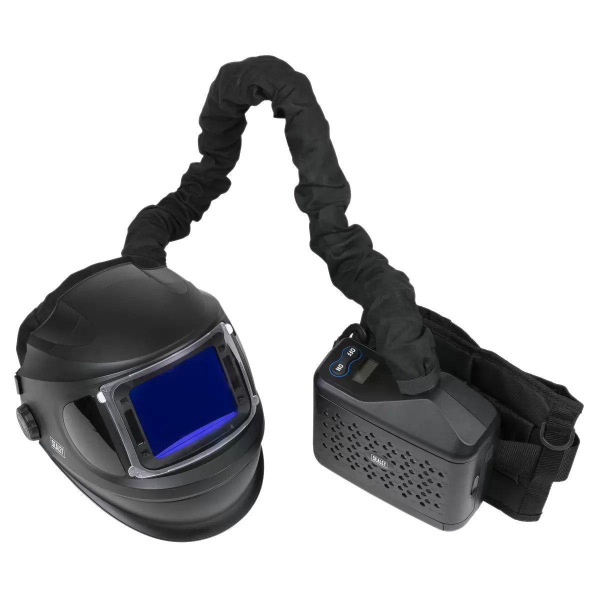 Sealey PWH618 Auto Darkening Welding Helmet with TH3 Powered Air Purifying Respirator