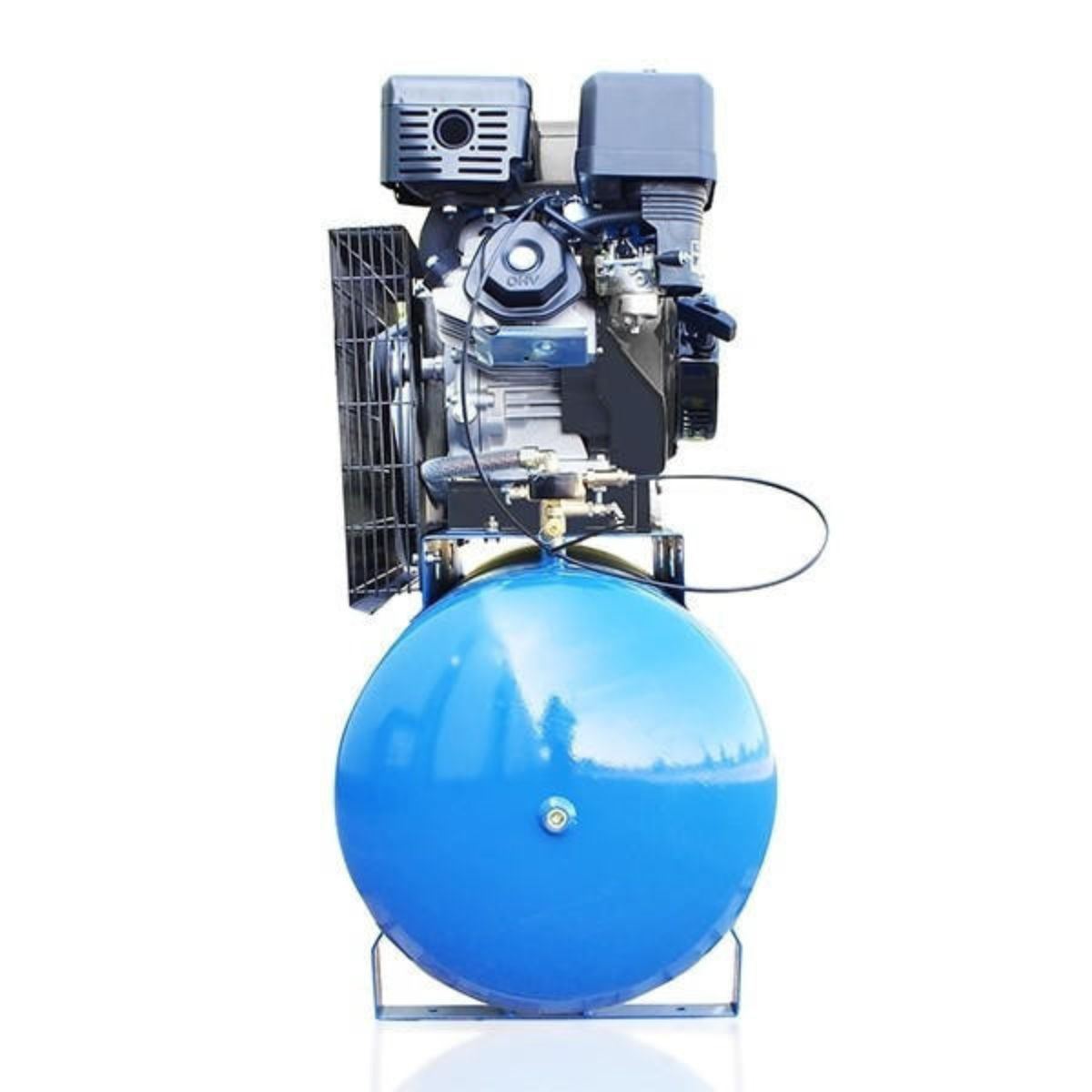 Hyundai HY140200PES 14hp 200L Petrol Belt Driven Air Compressor 29CFM/145psi