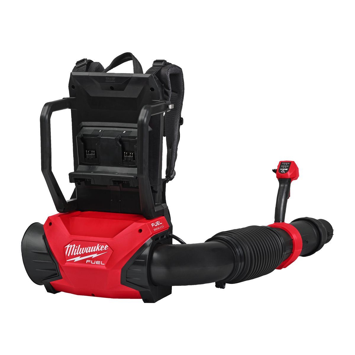 Milwaukee M18F2BPB-124 FUEL 18V Brushless Dual Battery Backpack Blower with 4 x 12.0Ah Batteries & Charger 4933493214