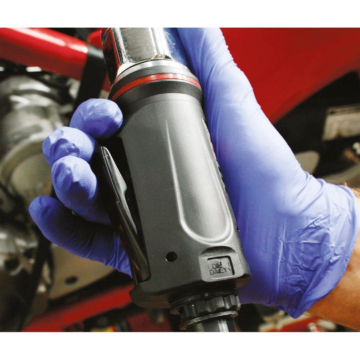 Sealey SA607 Premier Air Ratchet Wrench 3/8 Inch Sq Drive