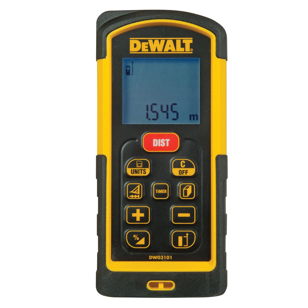 Dewalt DW03101 Laser Distance Measure 100m Range for Accurate Measurements