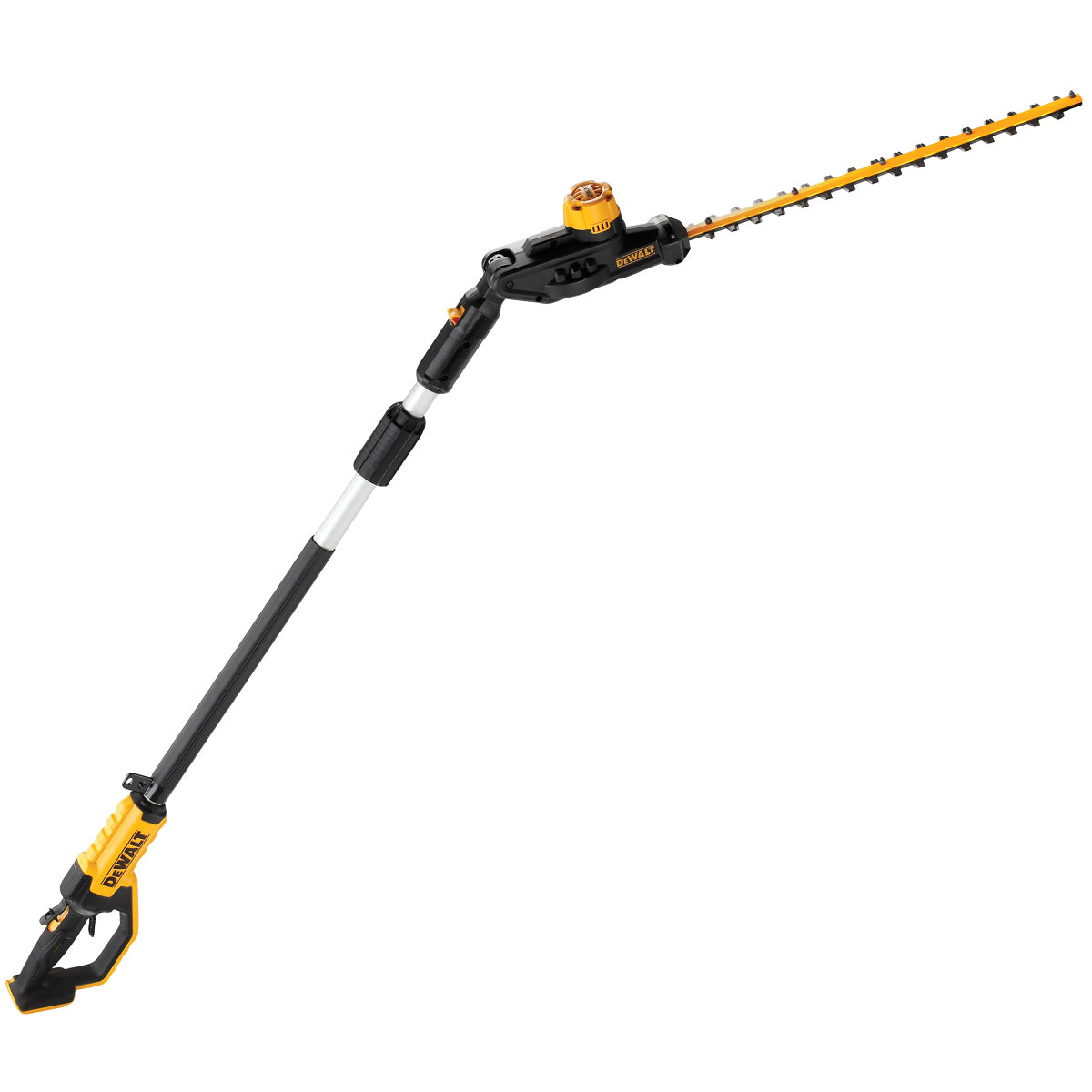 Dewalt DCMPH566P1 18V Pole Hedge Trimmer with 1 x 5.0Ah Battery & Charger for Effortless Trimming