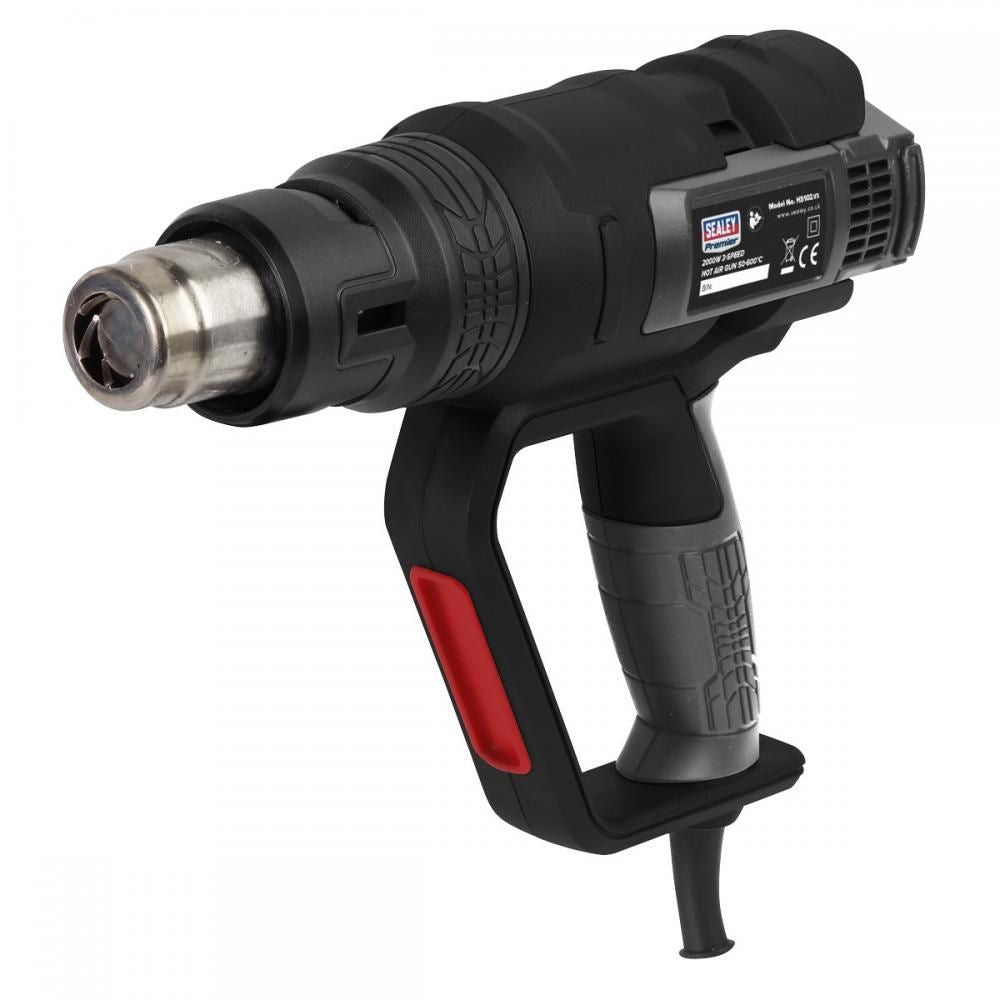 Sealey HS102 3-Speed Hot Air Gun 50-600°C 230V/2000W