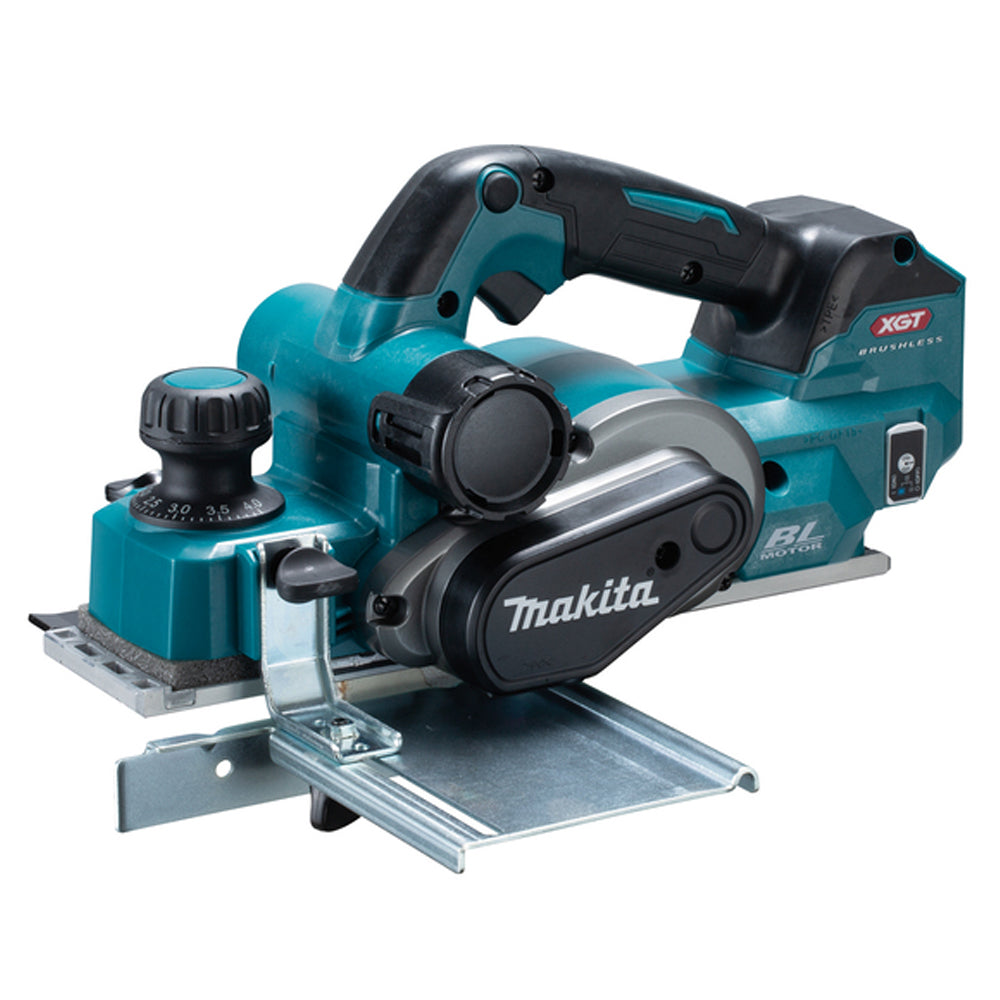 Makita KP001GZ 40V 82mm Brushless Planer With 1 x 2.5Ah Battery & Charger