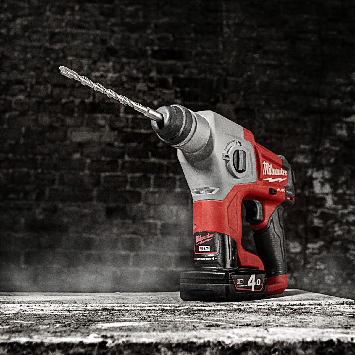 Milwaukee 5 Piece M2 2 Cut SDS Plus Drill Bit Set 4932352834