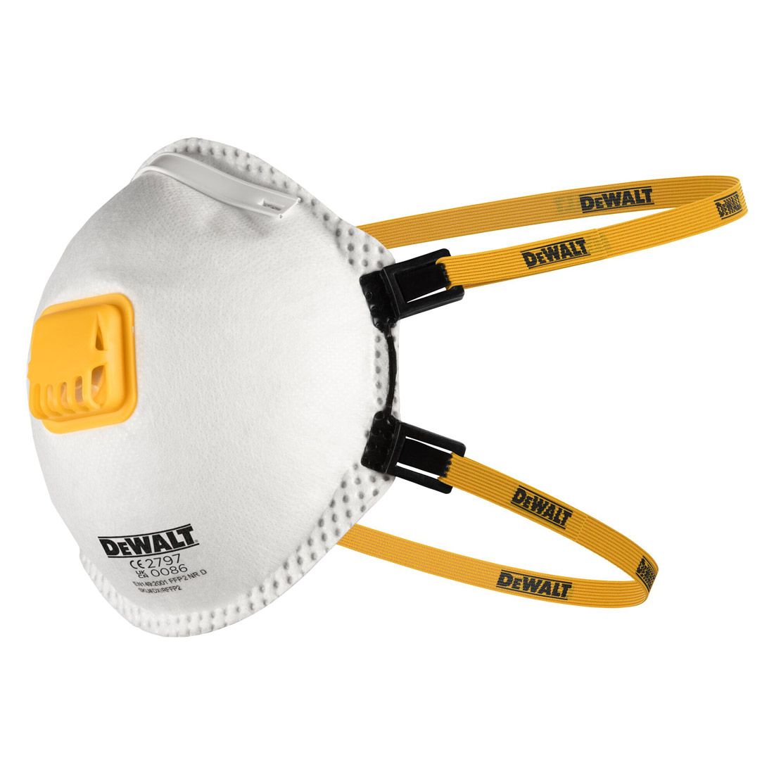 Dewalt Disposable Respirator Face Mask Pack of 2 DXIRFFP22